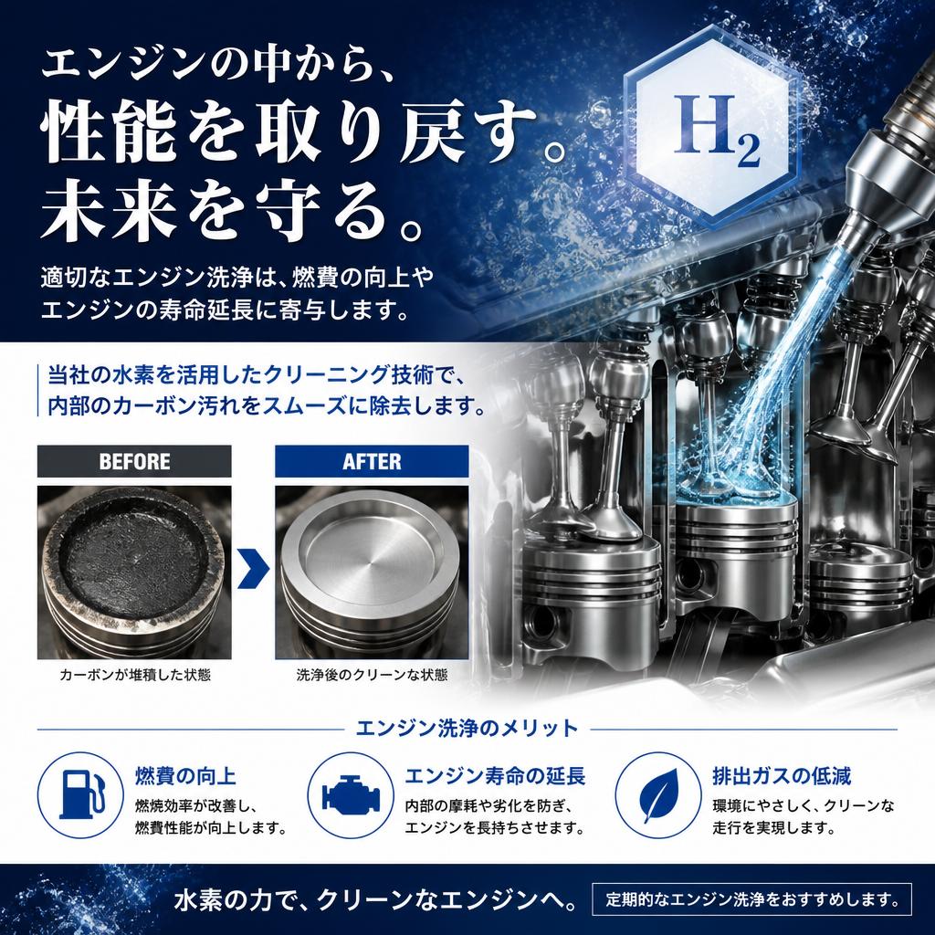 エンジン洗浄サービス