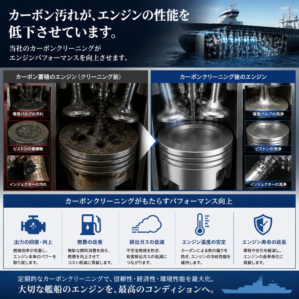 カーボンクリーニングの効果